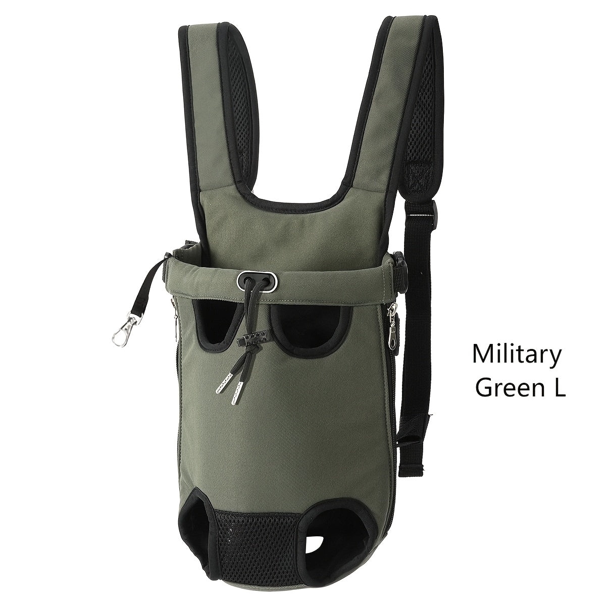 Hands-Free Pet Backpack Carrier for Cats & Small Dogs – Breathable Mesh Harness with Adjustable Shoulder Straps, Outdoor Travel Bag for Hiking, Cycling & Park Walks, Perfect Halloween & Christmas Gift